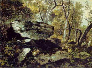 Study from Nature: Rocks and Trees